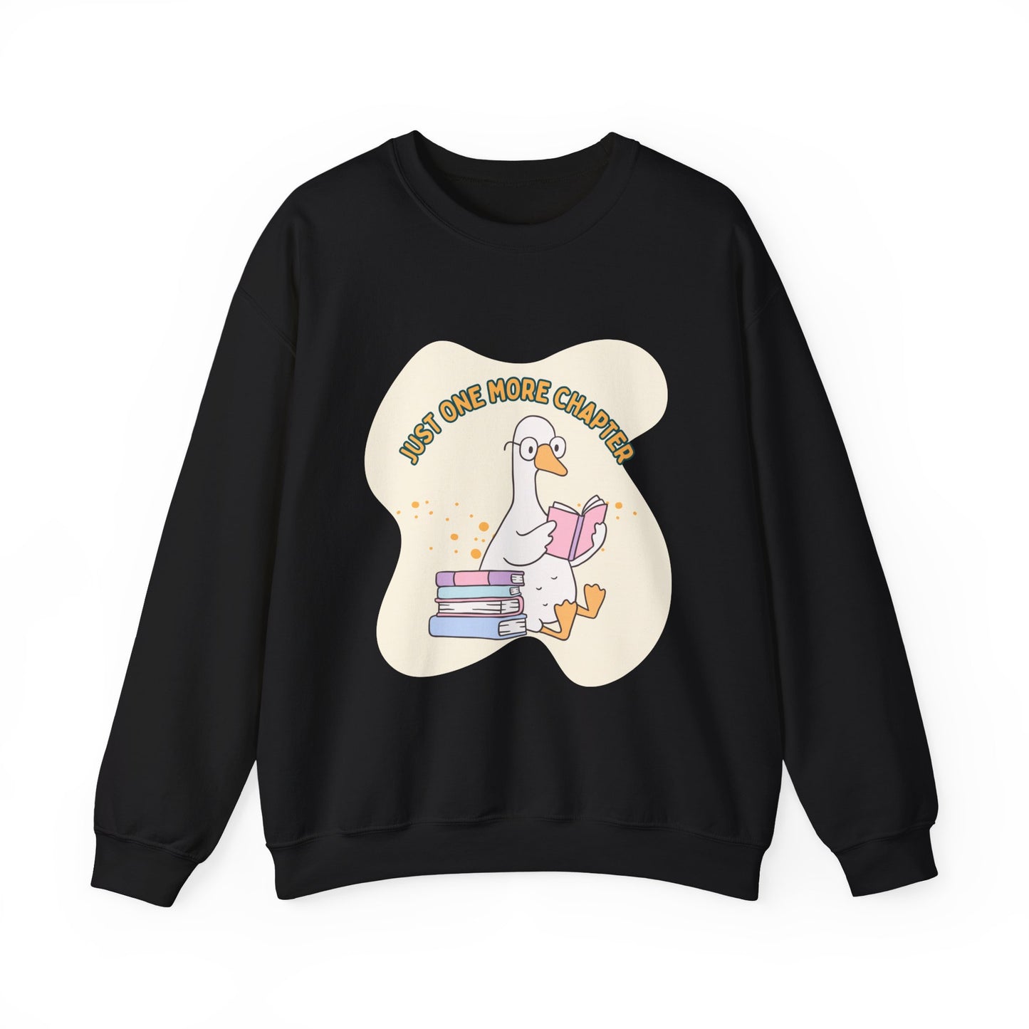 Just One More Chapter Sweatshirt, Perfect Gift for Book Lovers, Literary Apparel, Cozy Reading Gift, Cute Bookworm Crewneck