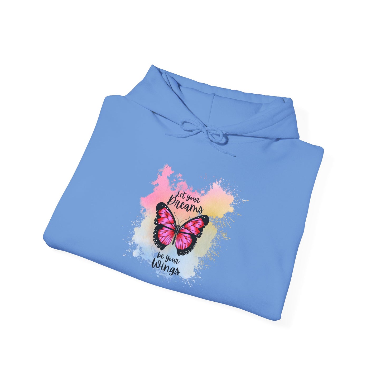 Let Your Dreams Be Your Wings Unisex Hooded Sweatshirt, Cozy Hoodie, Perfect Gift
