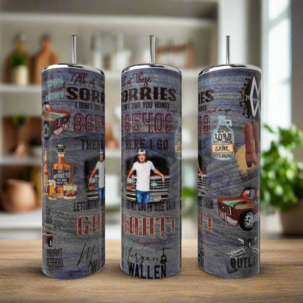 M.Wallen 20oz Stainless Steel Tumbler | 2 Designs