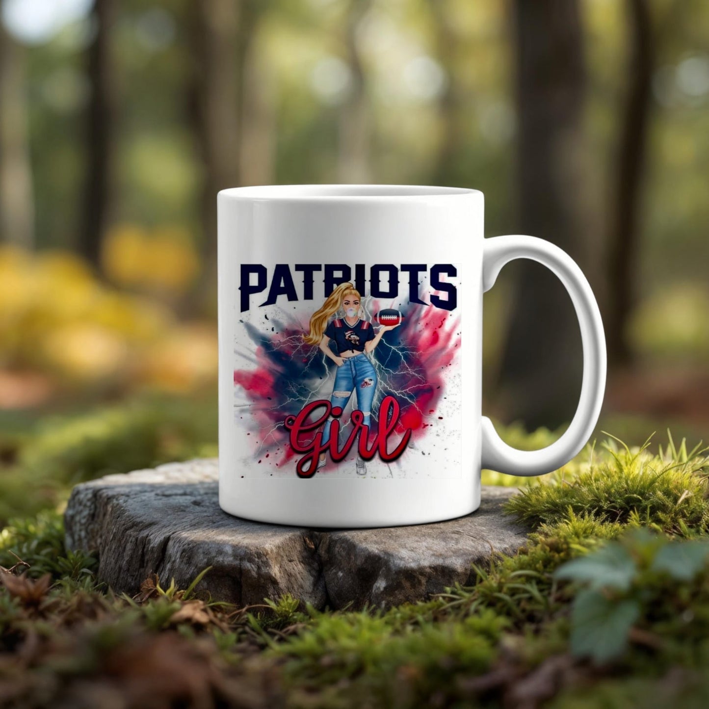 N.E Girl Ceramic Mug | 11oz