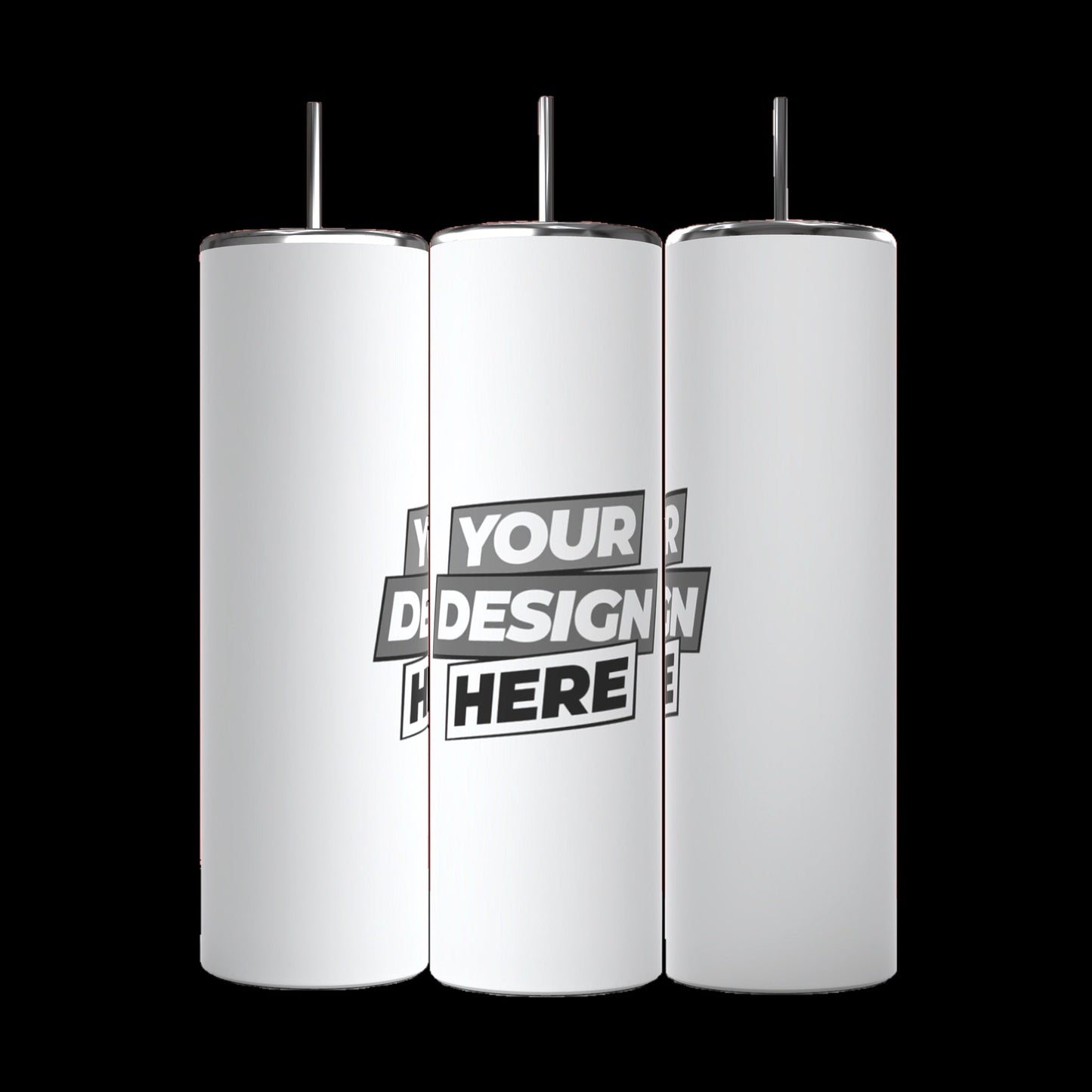 Personalized Wrapped 20oz Skinny Tumbler