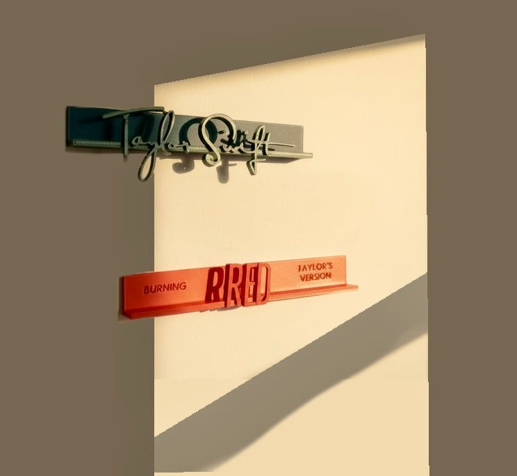 Eras Floating Album Display Shelf – Minimalist Music Wall Décor