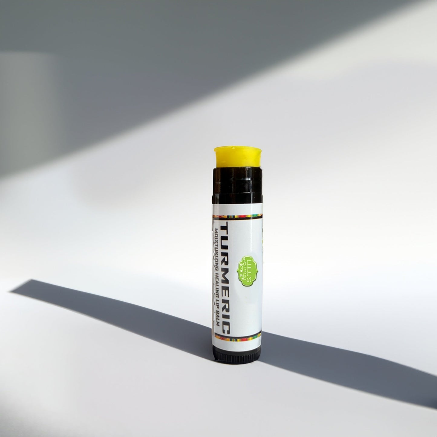 Turmeric Brightening Lip Balm Set - for Dark, Dry Lips (Plain, Copper, Raspberry)