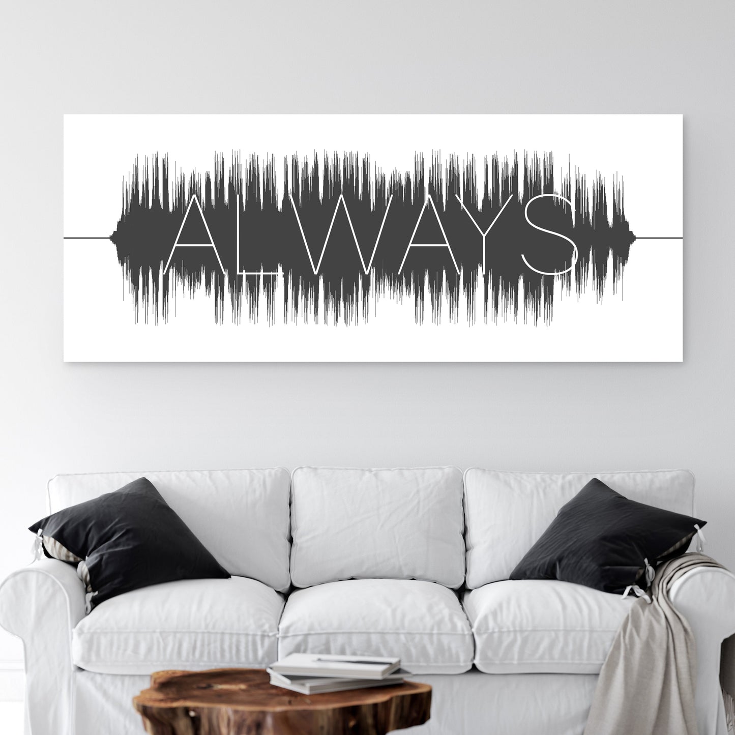 Soundwave Art - Song With Large Text