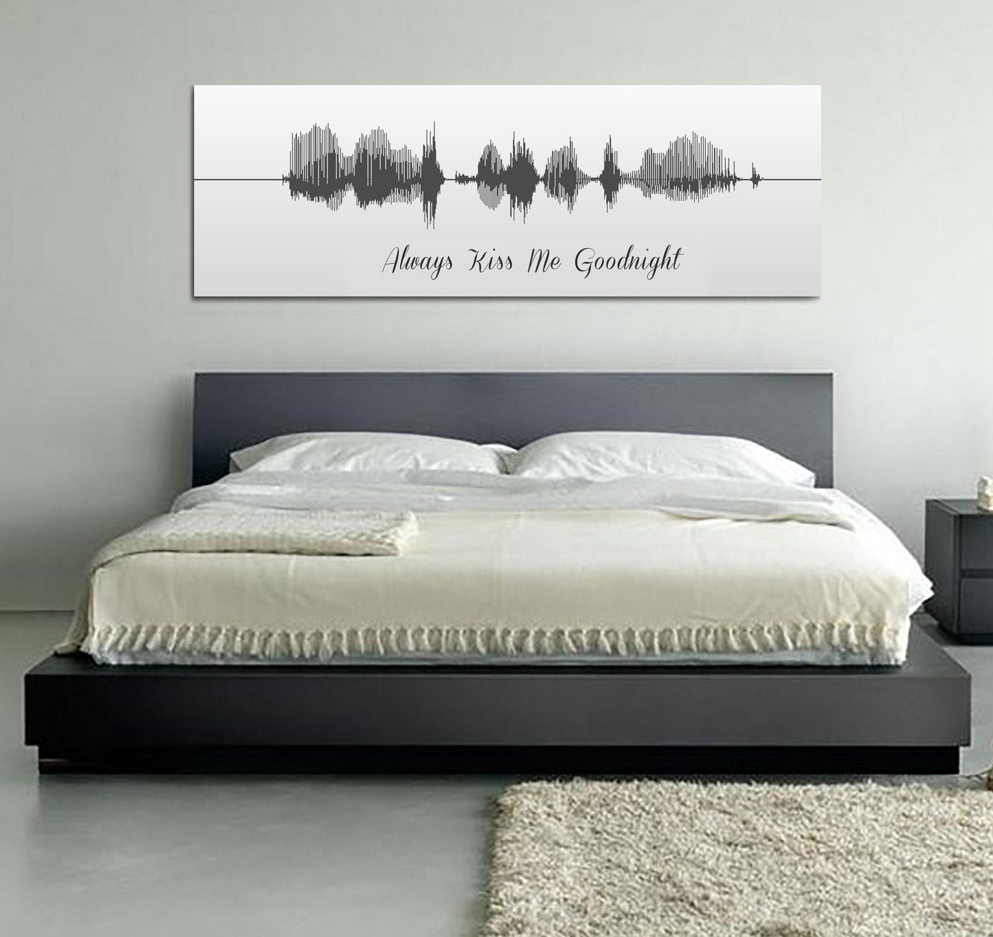 Sound Wave Canvas - A Personalized Design Using Your Voice On Canvas