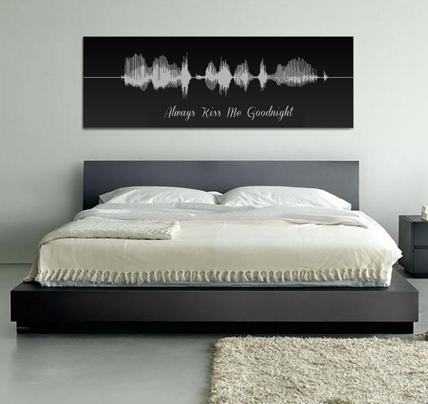 Sound Wave Canvas - A Personalized Design Using Your Voice On Canvas