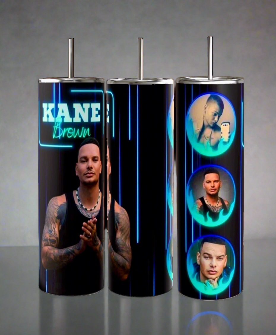 Kane Brown Neon 20oz Tumbler