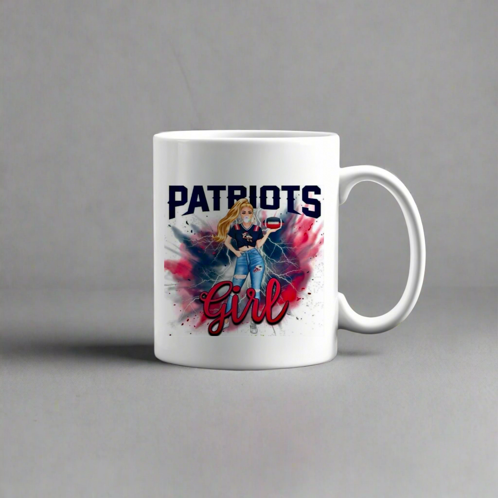N.E Girl Ceramic Mug | 11oz