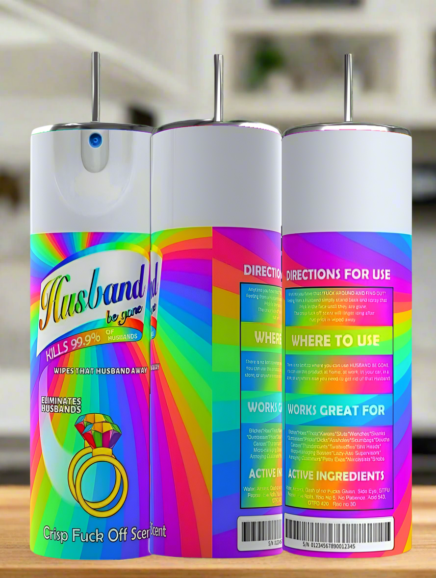 Husband Be Gone 20oz Tumbler