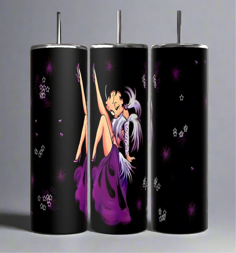 Purple | Betty B 20oz Skinny Tumbler