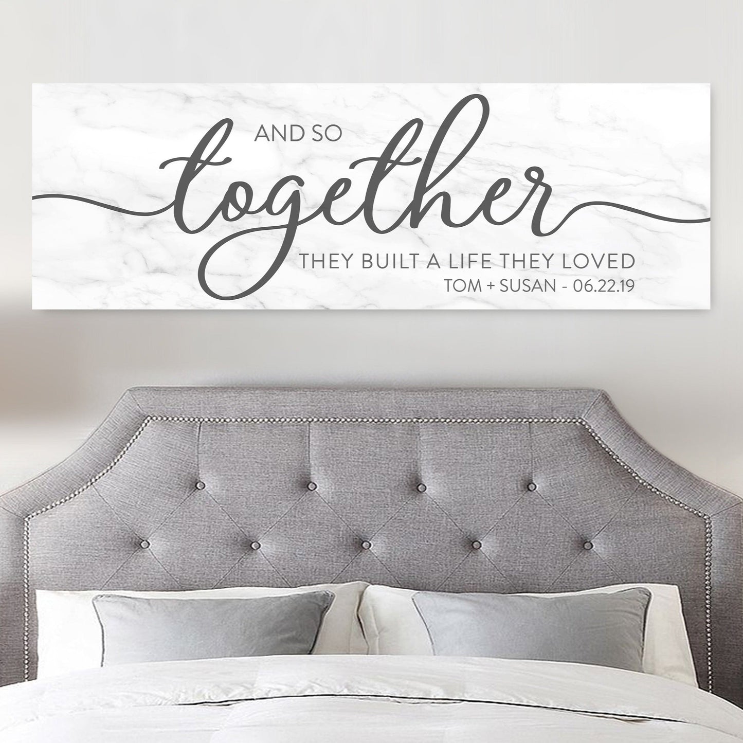 And So Together They Built A Life They Loved Sign