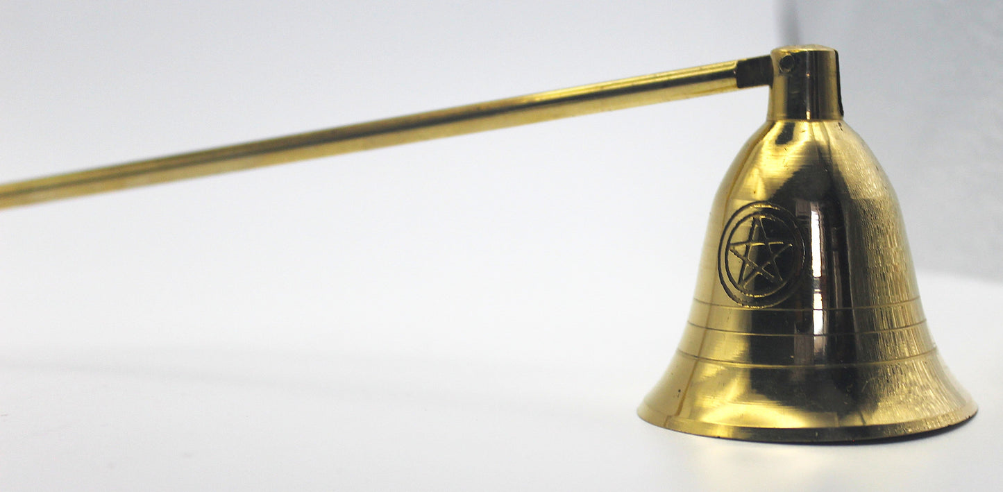 Brass Candle Snuffer – Ritual Flame Tool for Intentional Candle Work