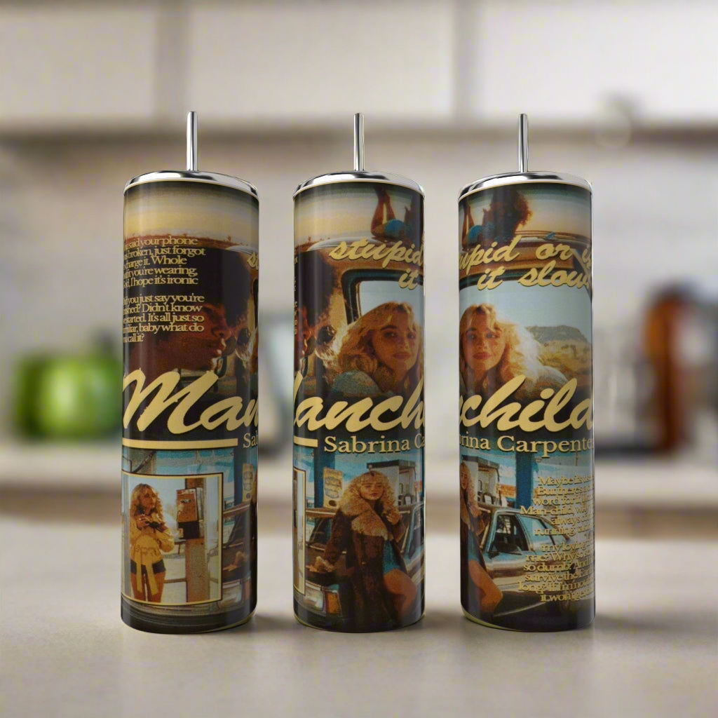 Manchild Sabrina Carpenter Tumbler Collection