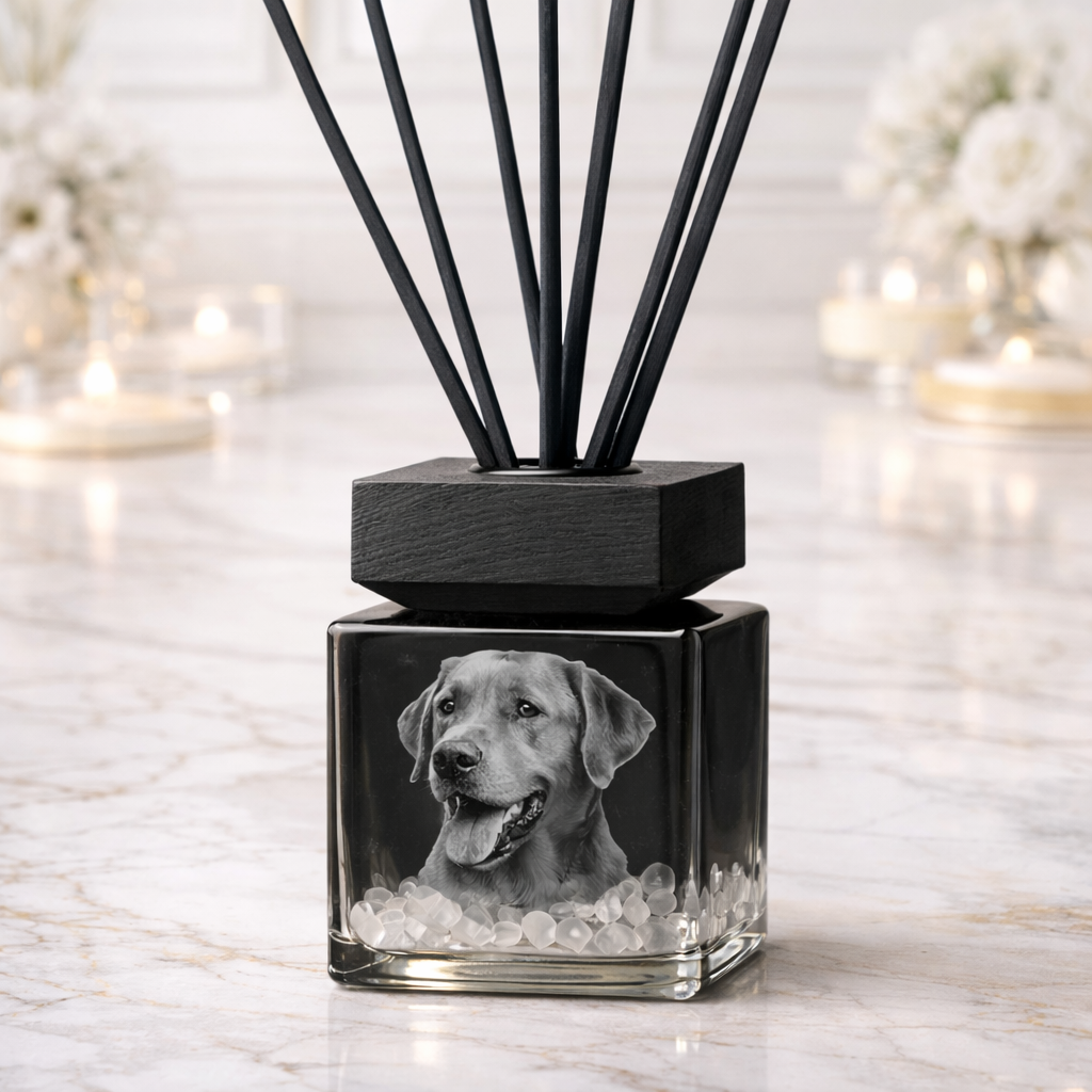Custom Engraved Crystal Diffuser, 100ml