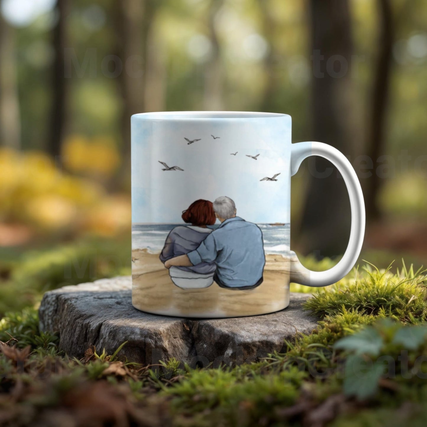 Personalized Couples Ceramic Mug