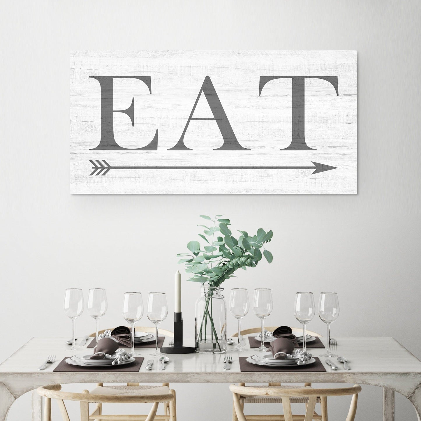 Eat Sign Kitchen Decor