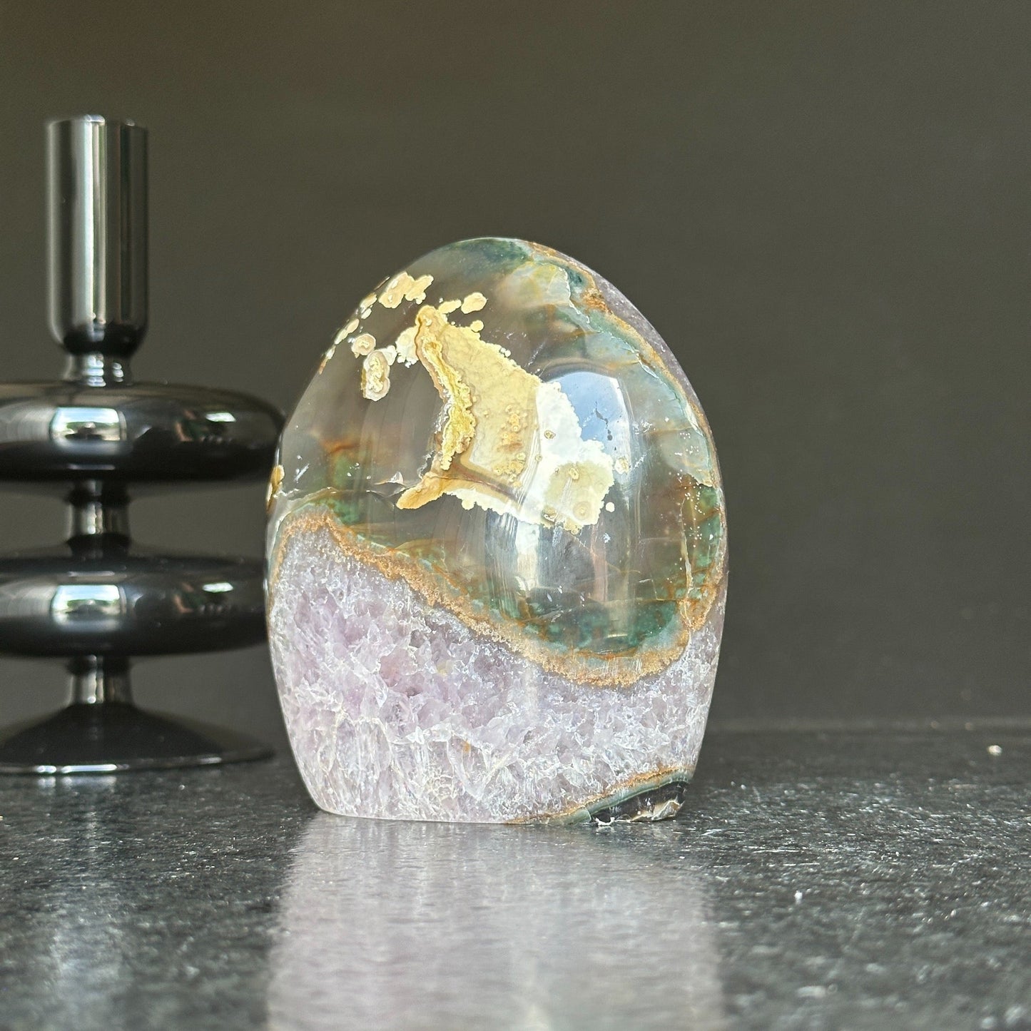 Extra Quality Deep Purple Uruguayan Amethyst Geode Cave