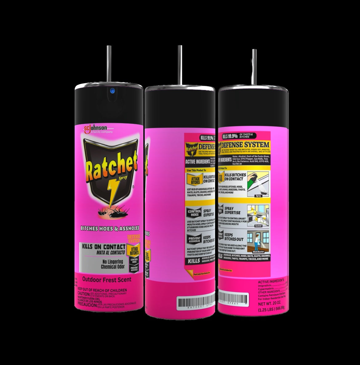 Ratchet Repellent 20oz Tumbler