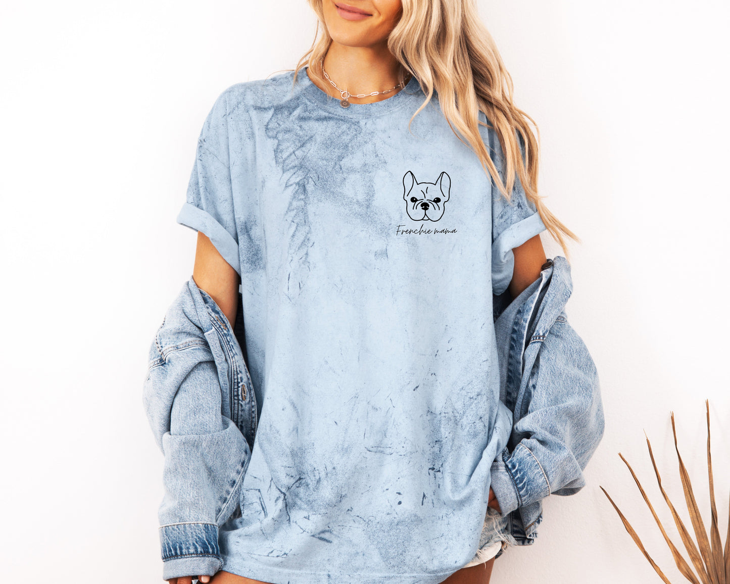 Frenchie French Bulldog Dog Mom Comfort Colors T Shirt