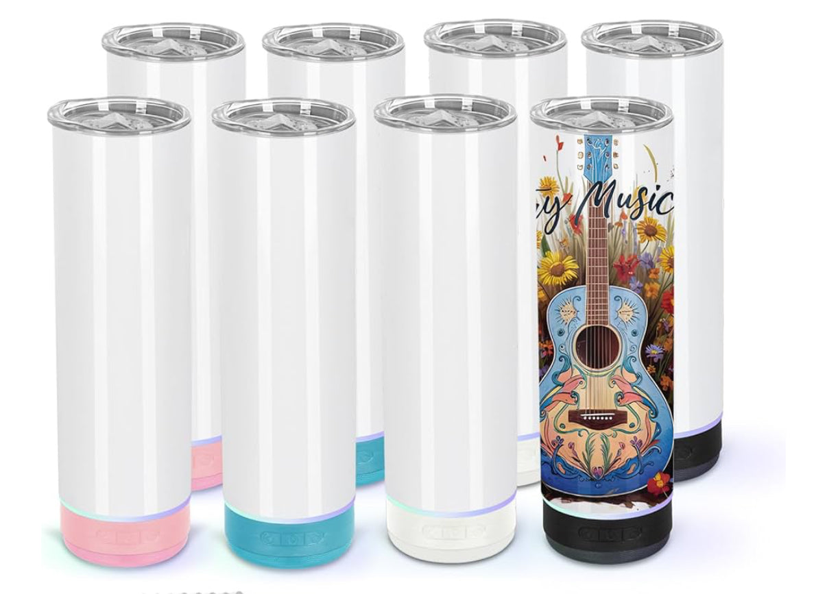 20oz Stainless Steel Bluetooth Tumbler – "I Refuse to Argue"