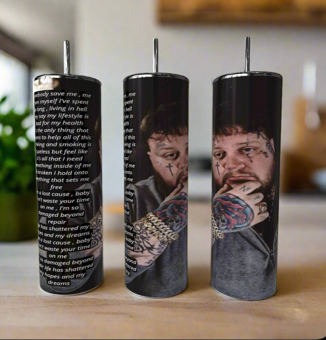 Save Me 20oz Stainless Steel Tumbler