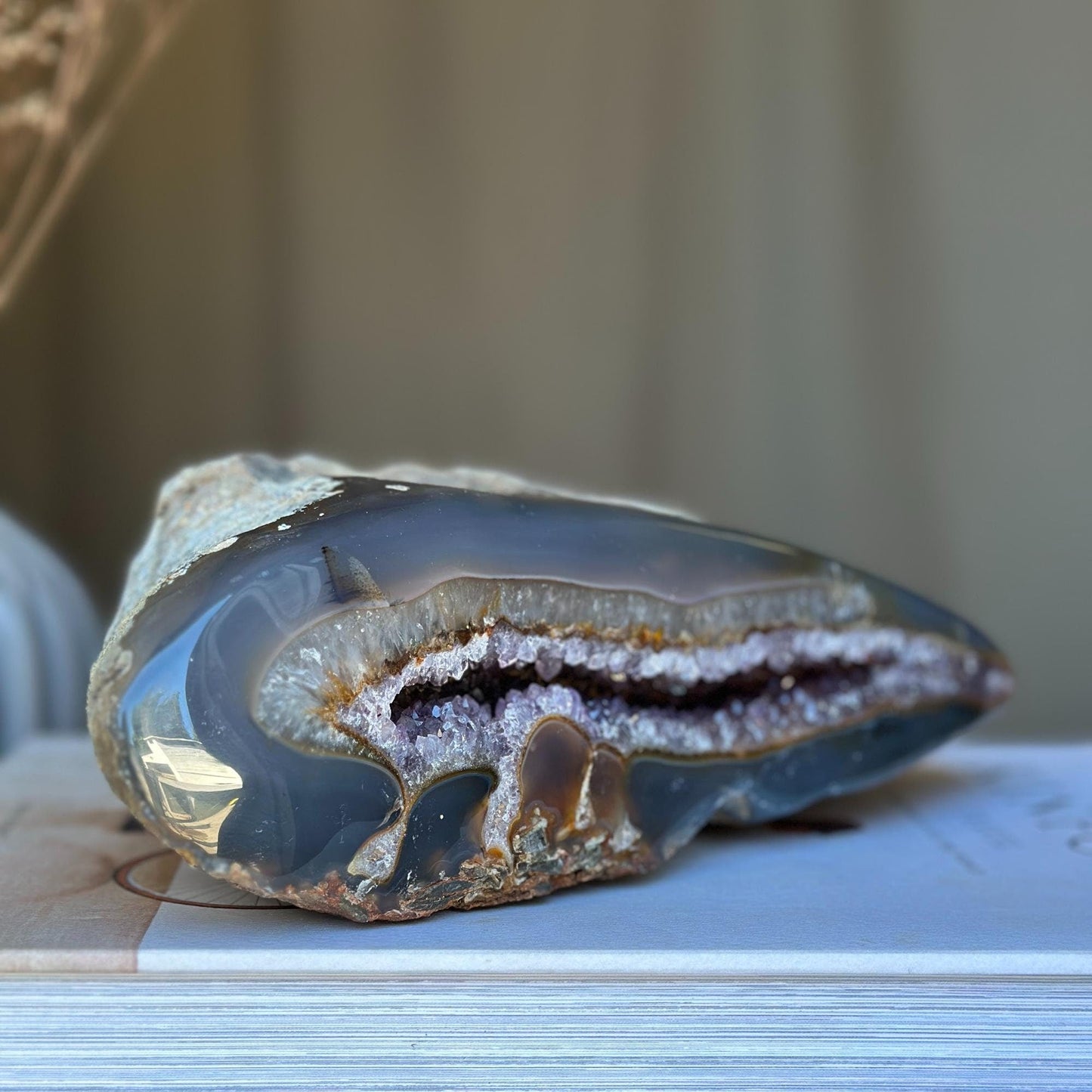 Huge Authentic Amethyst Geode Cave