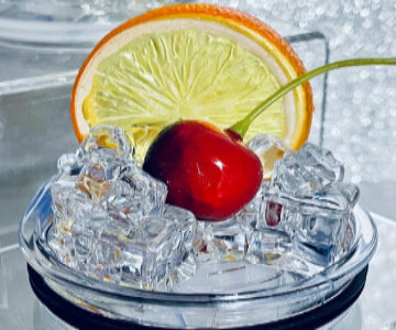 3D Iced Fruit Lid Topper