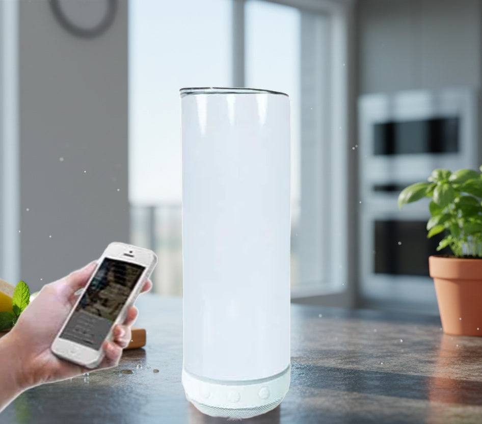 20oz Stainless Steel Bluetooth Tumbler – "I Refuse to Argue"