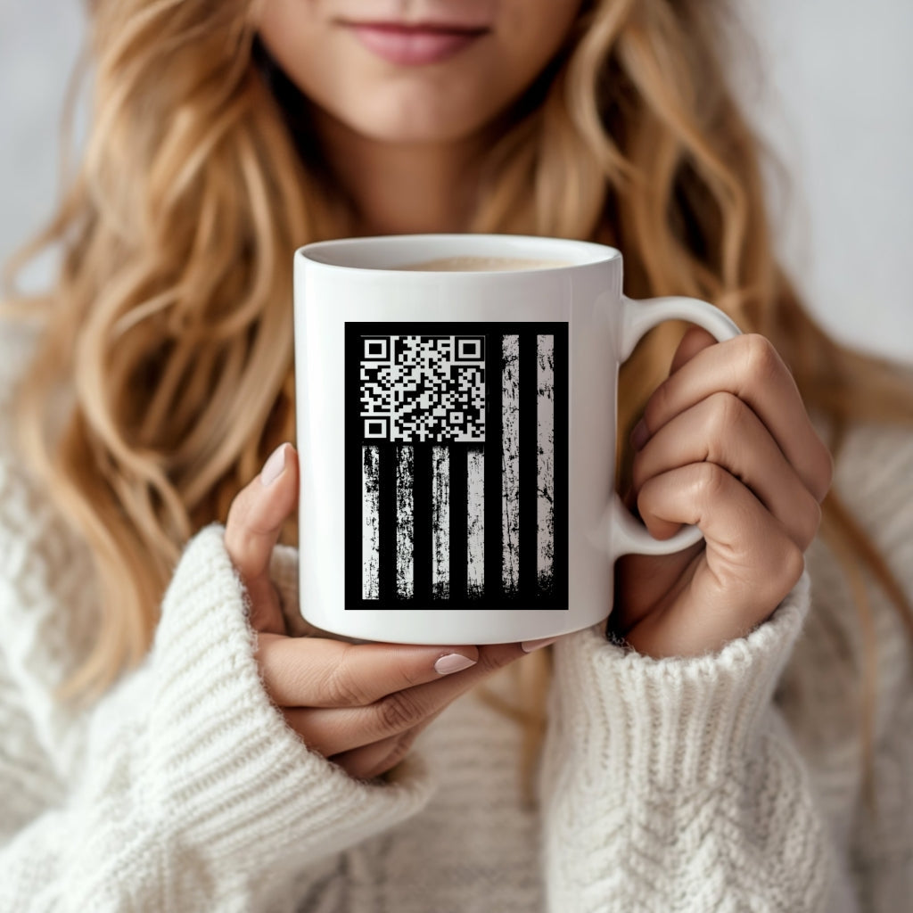Trump Dancing QR Code Mug