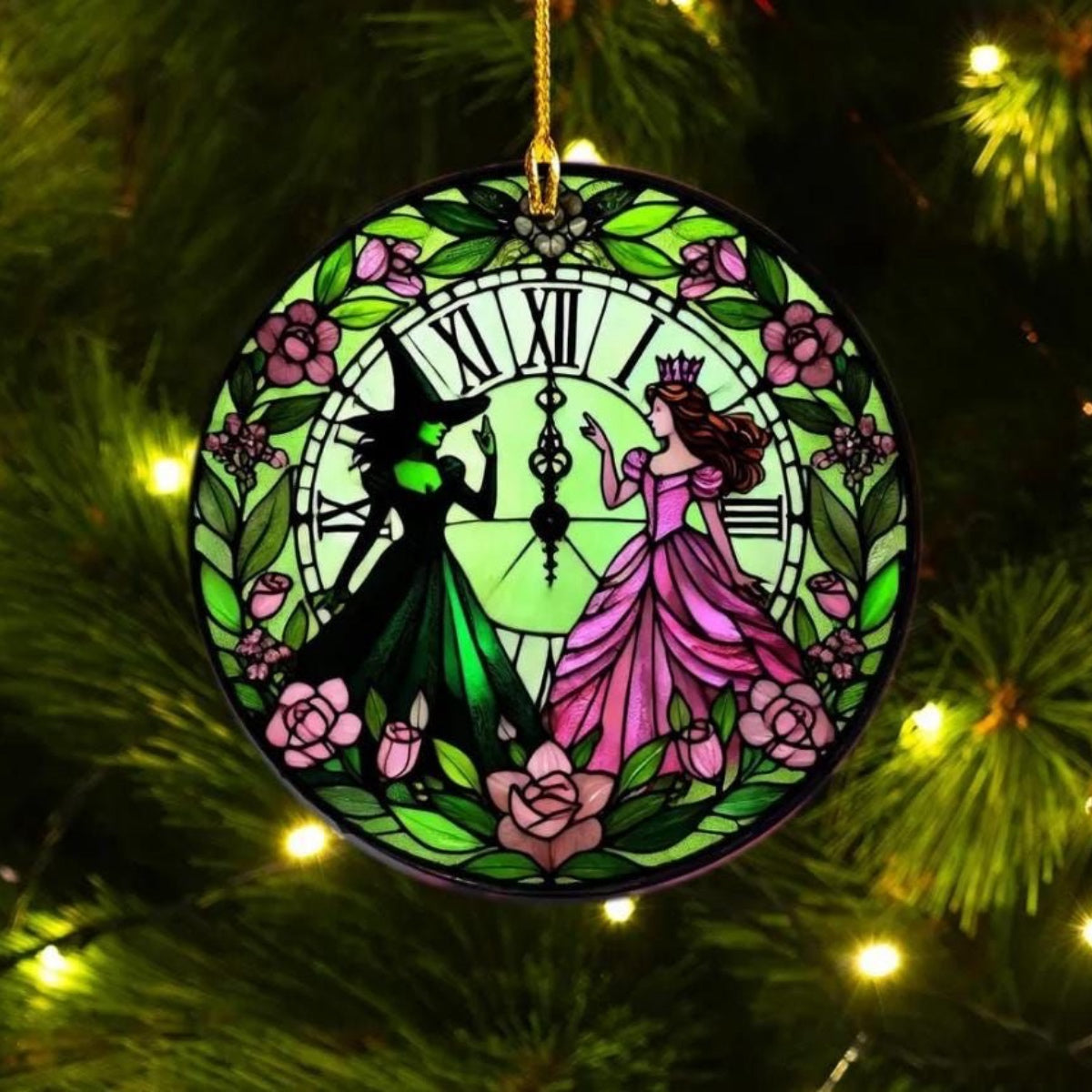 Good and Wicked Ceramic Tree Ornament
