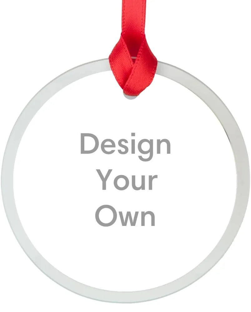 Personalized Glass Ornament