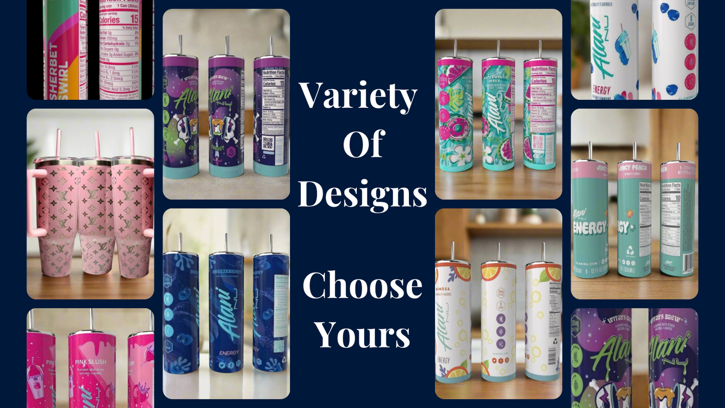 Energy | Alani| 20oz Tumbler in a variety of colors
