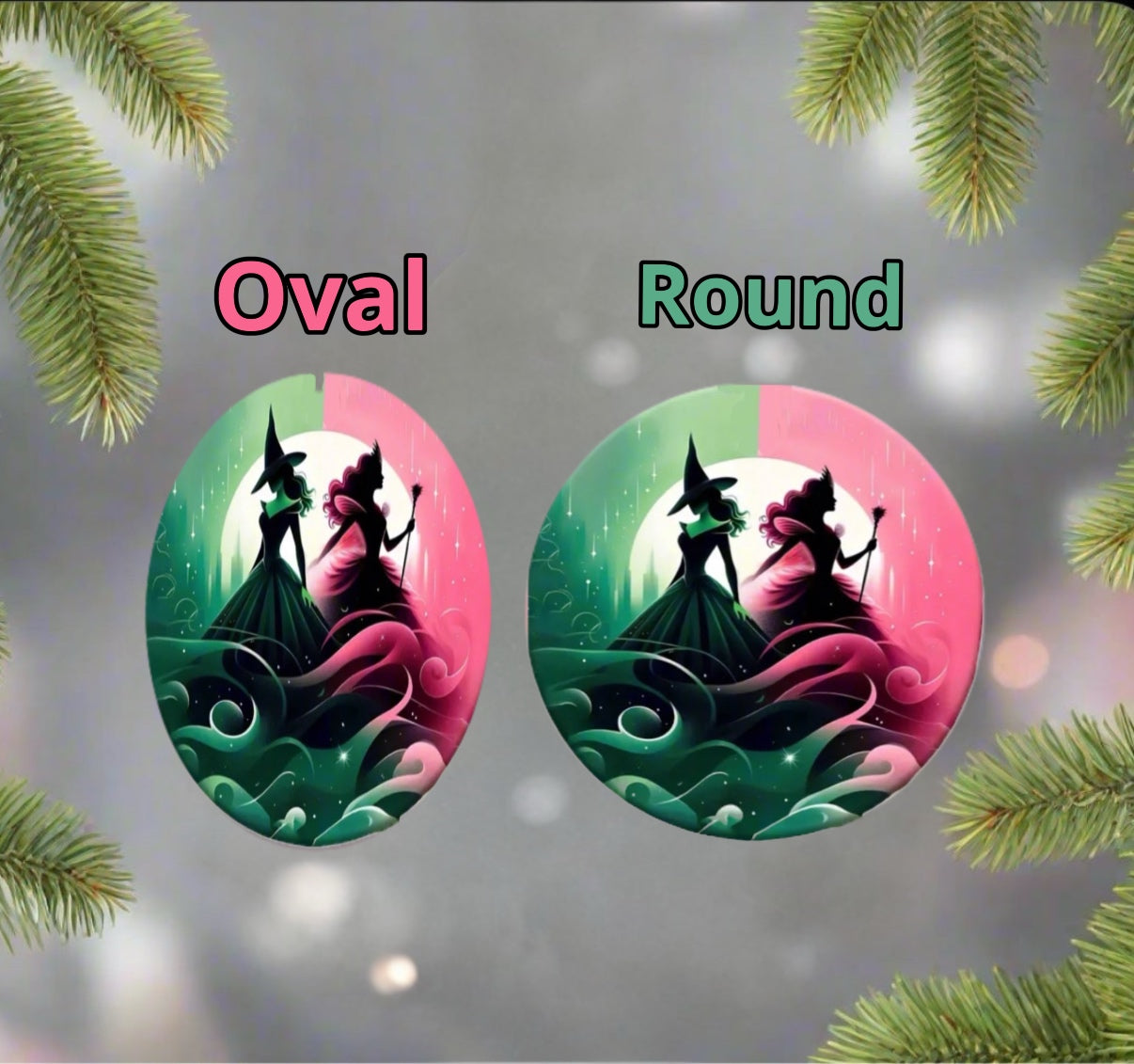 Wicked Tree Ceramic Ornament