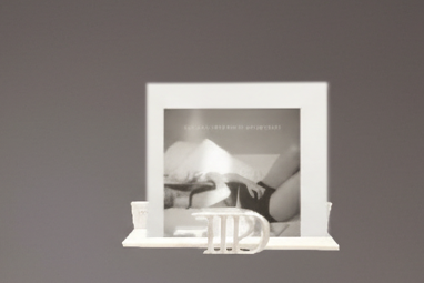 Tortured Poets Floating Album Display Shelf