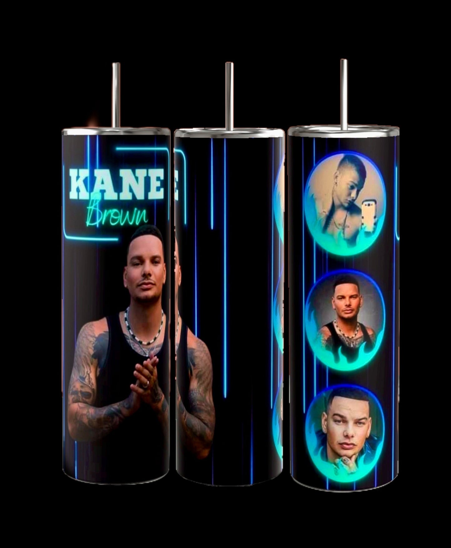 Kane Brown Neon 20oz Tumbler