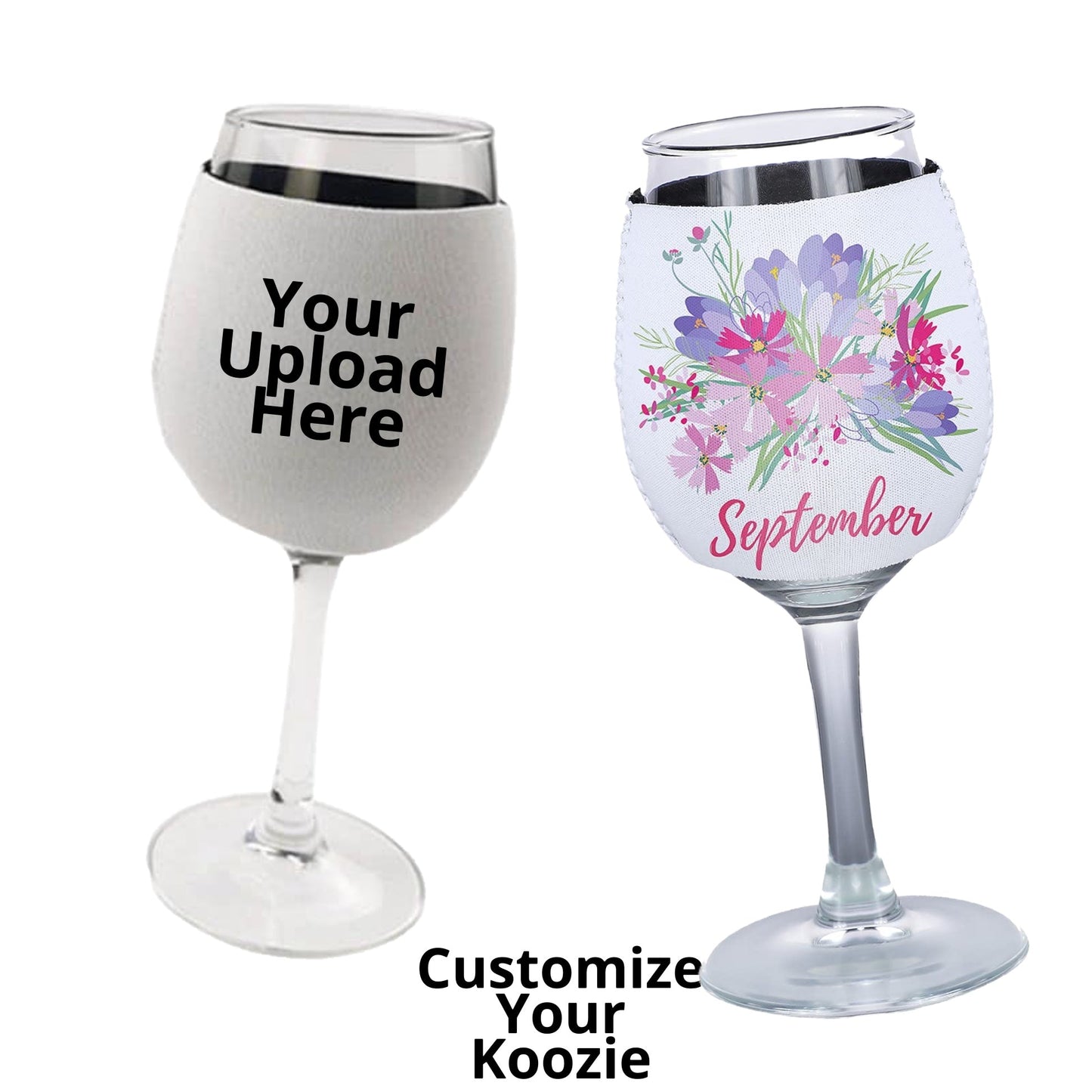 Customized Wine Koozie