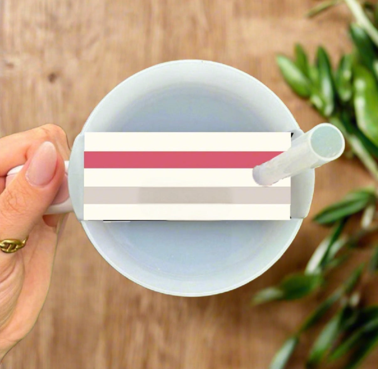 Stripe Lid Topper