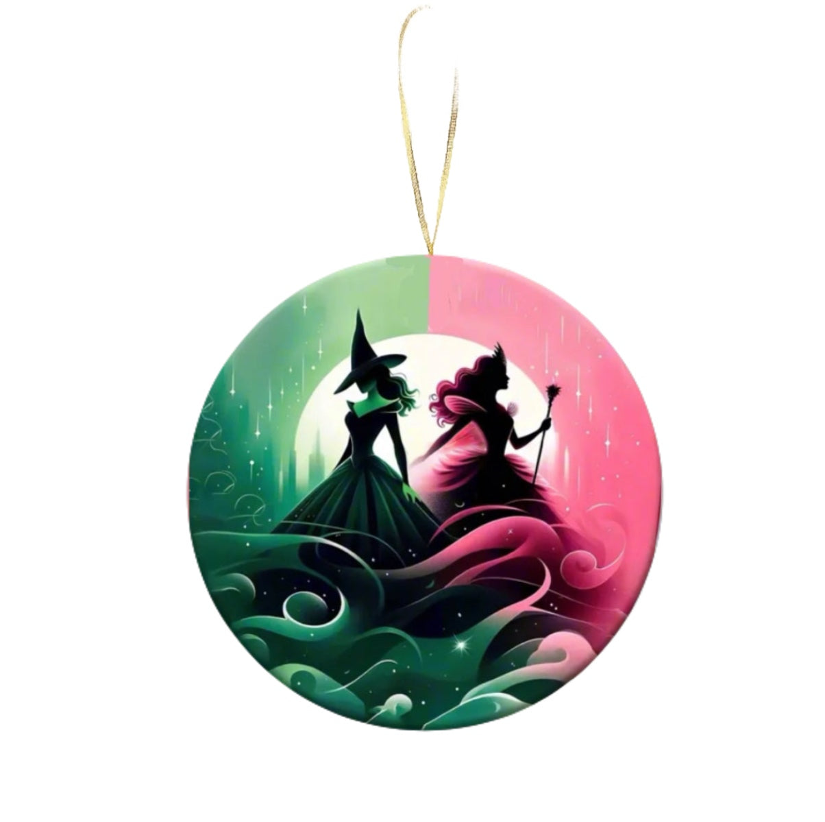Wicked Tree Ceramic Ornament