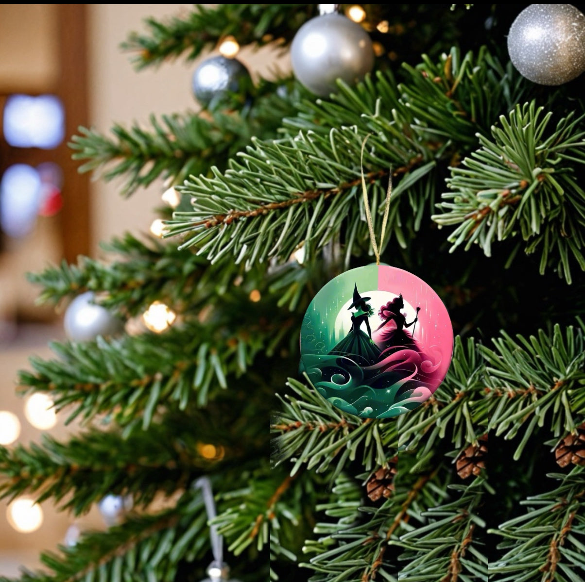 Wicked Tree Ceramic Ornament