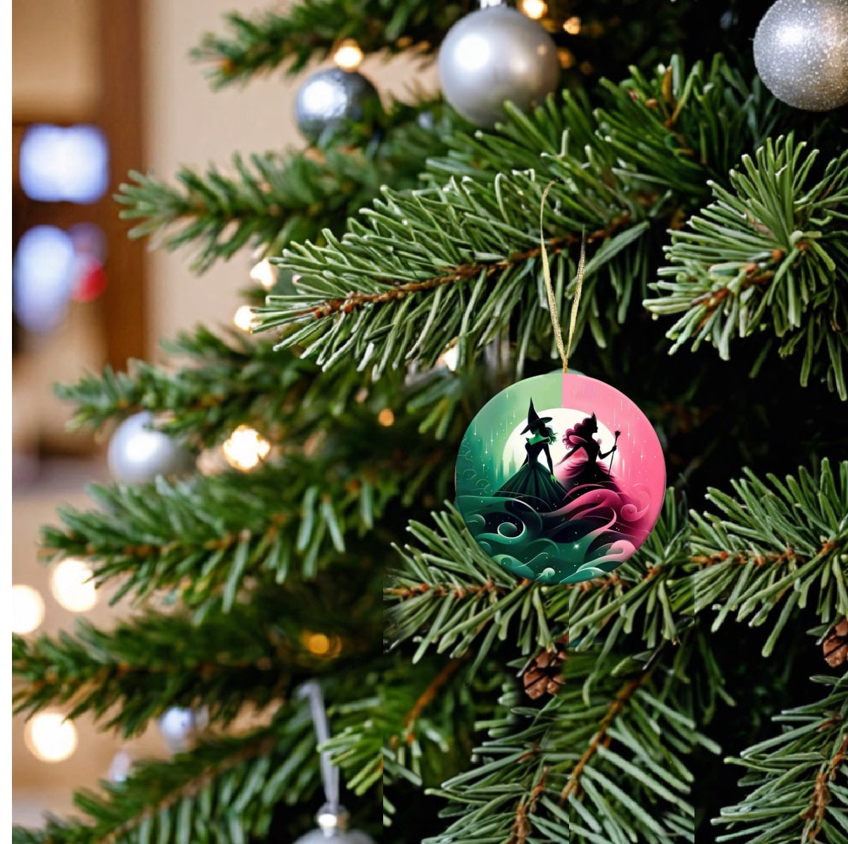 Wicked Tree Ceramic Ornament