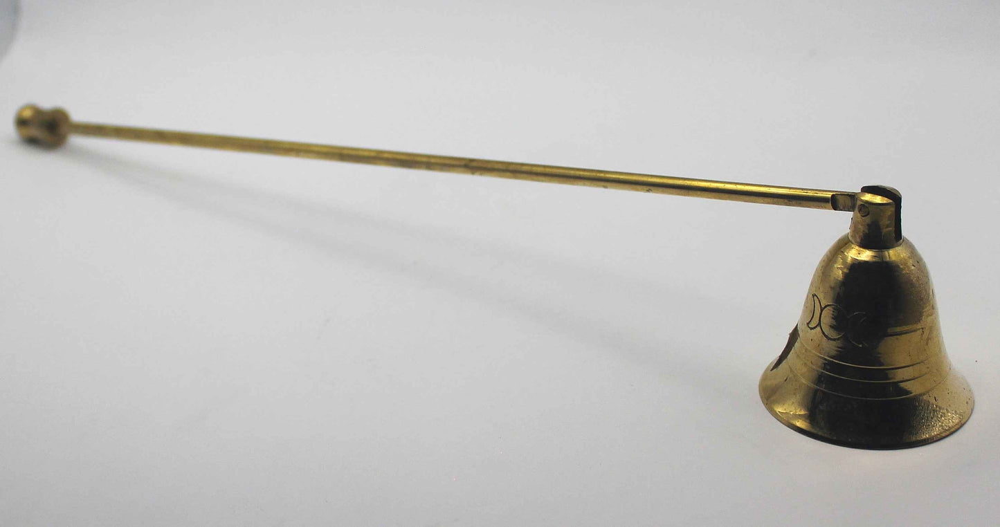 Brass Candle Snuffer – Ritual Flame Tool for Intentional Candle Work