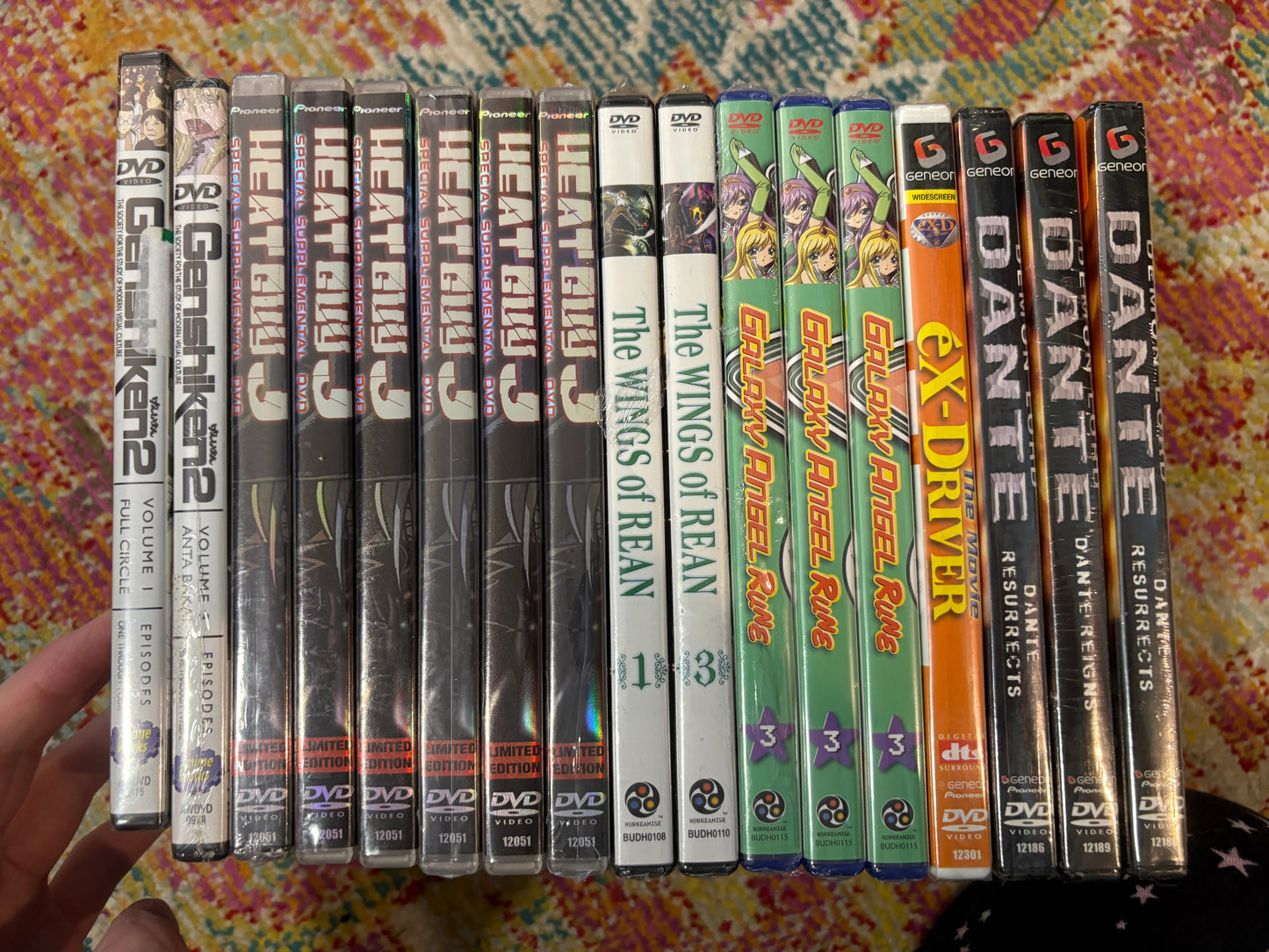 Sealed Anime DVDs