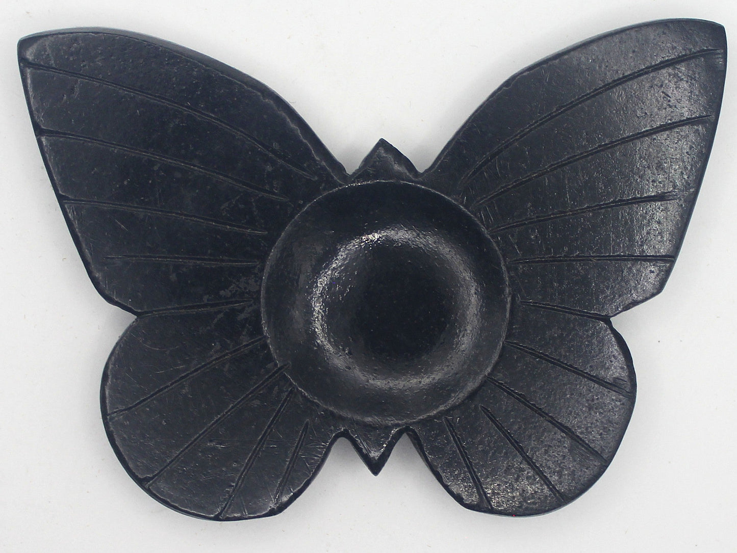 Black Jasper Butterfly Dish