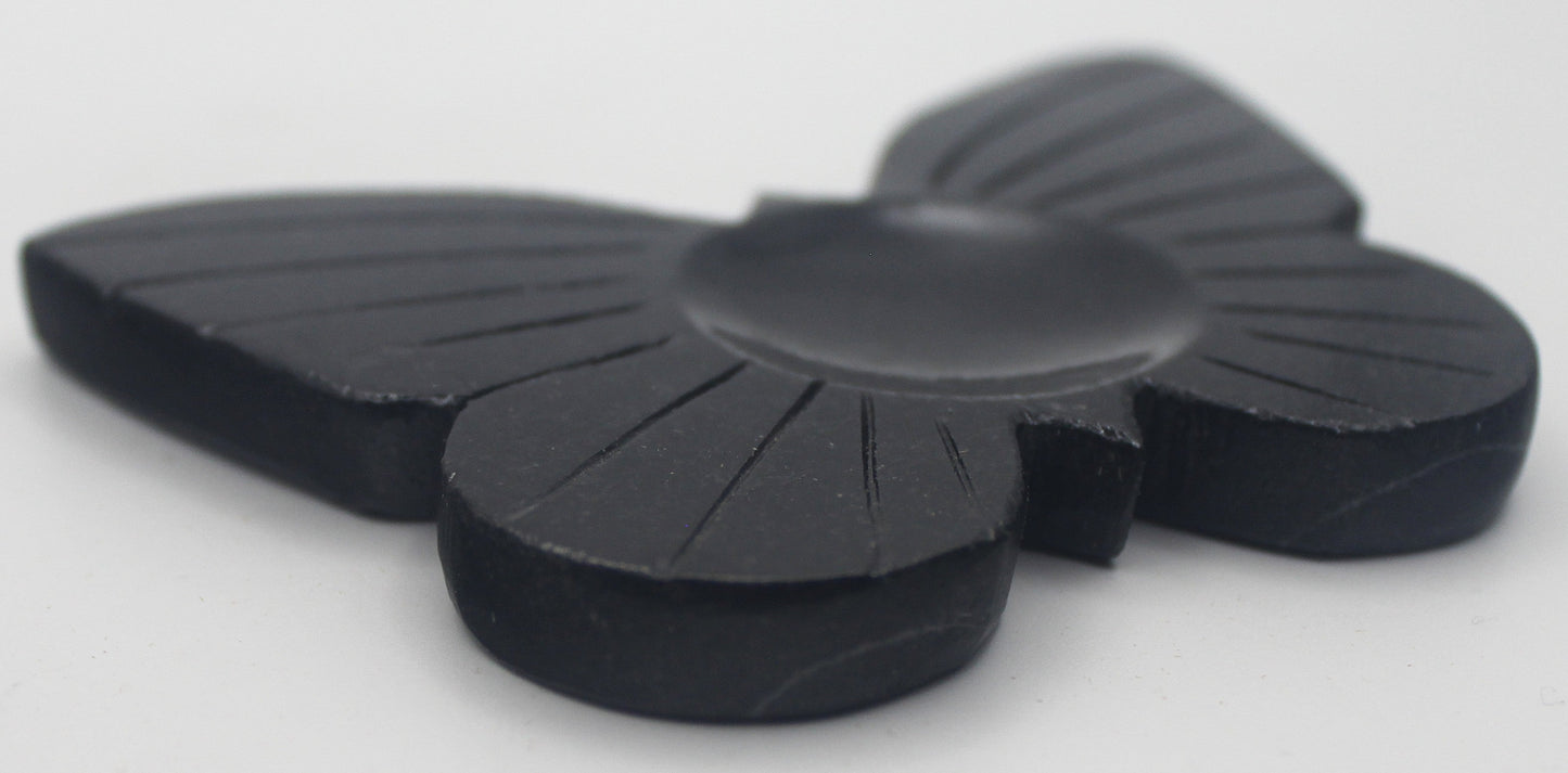 Black Jasper Butterfly Dish