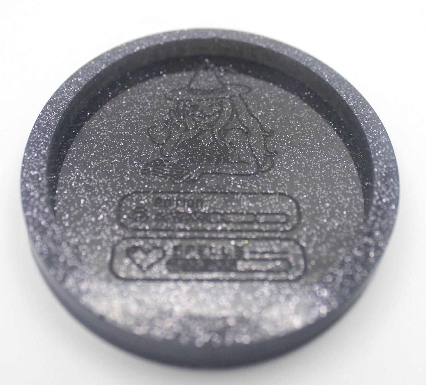 Resin Gamer Witch Stats Trinket Tray