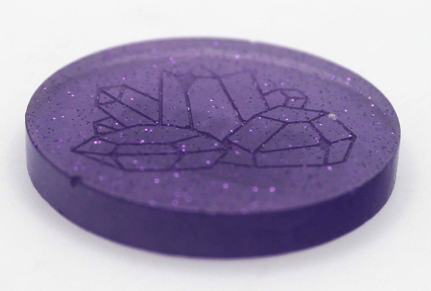 Resin Crystal Coin
