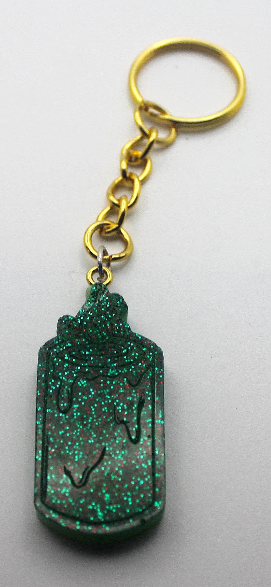 Resin Candle Keychain