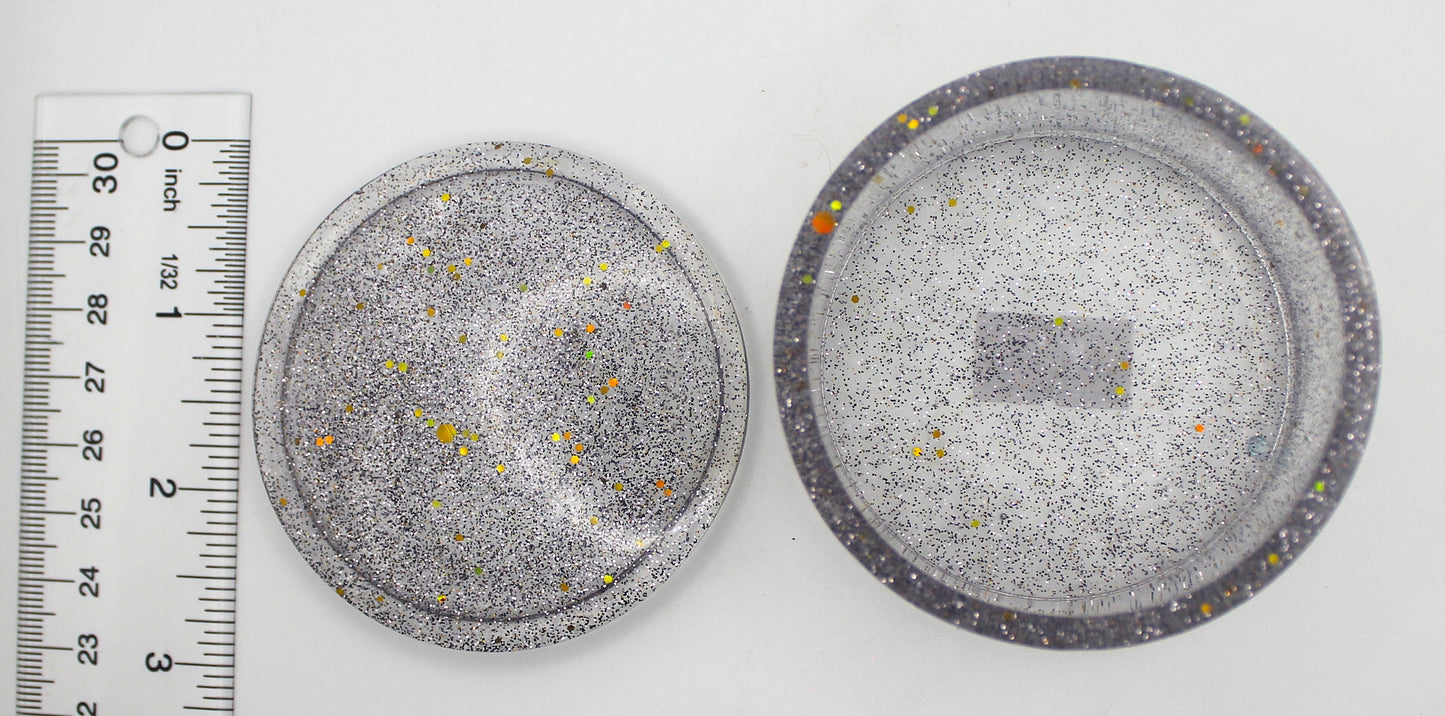 Resin Round Trinket Box