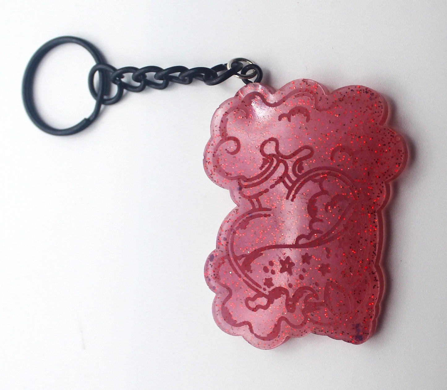 Resin Love Potion Keychain