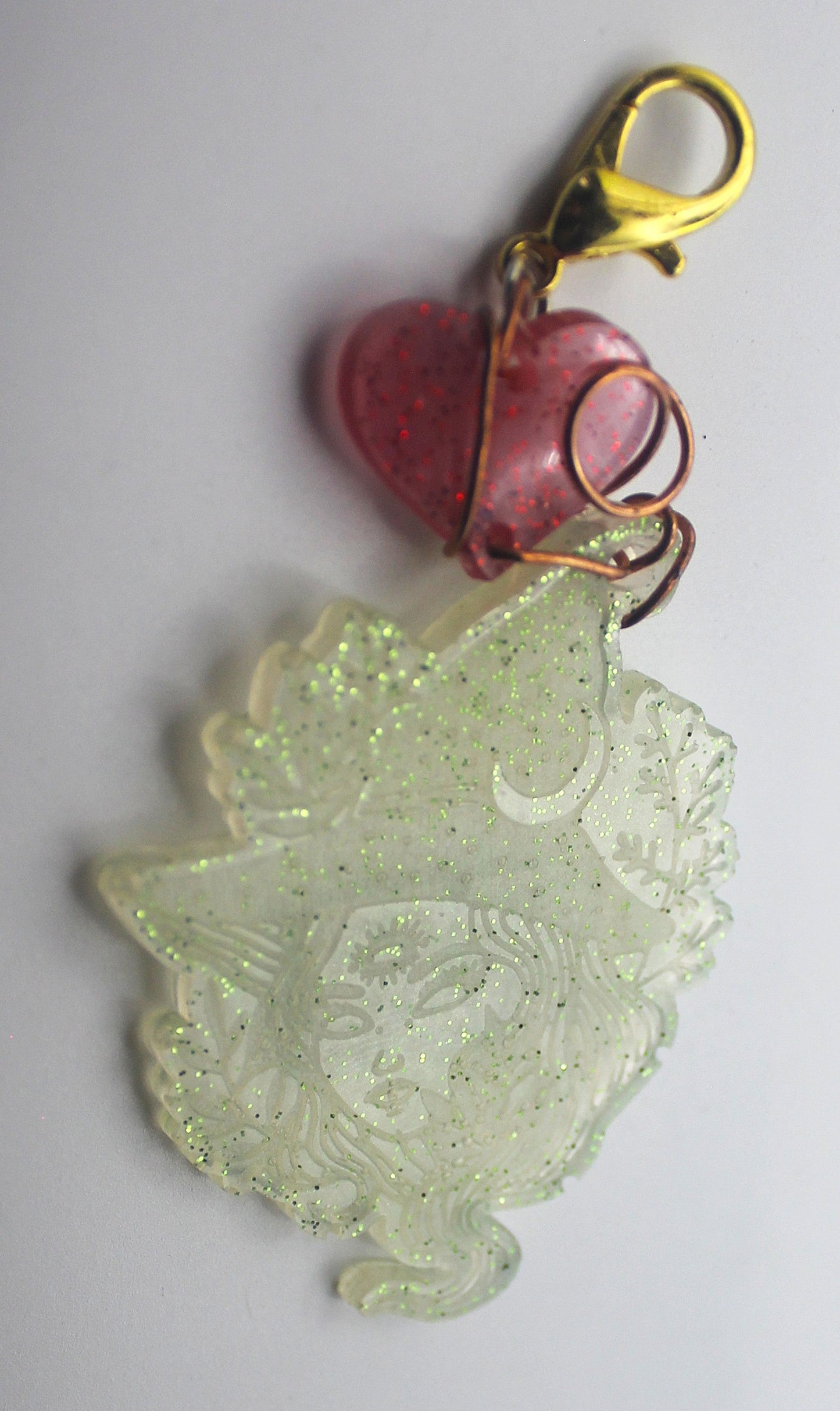 Resin Third Eye Witch Custom Keychain